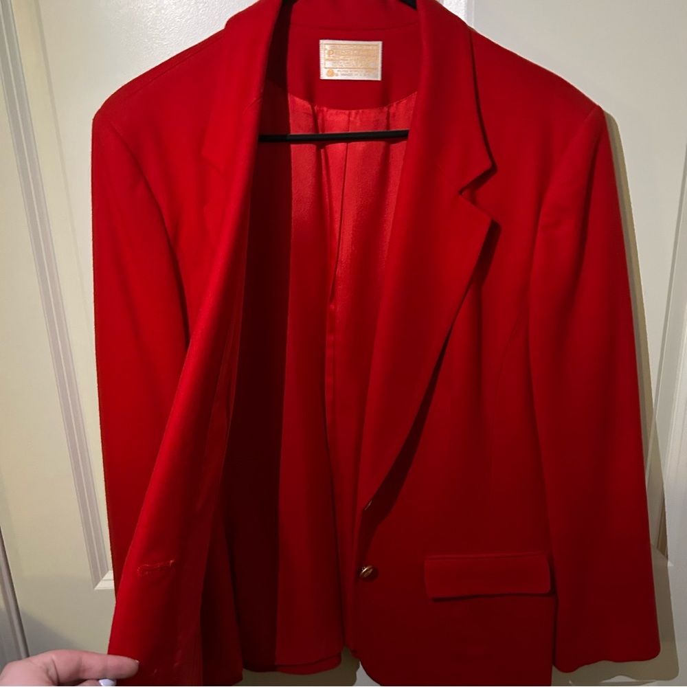 Pendleton Scarlet Wool Jacket - image 4